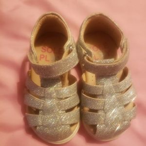 Baby glitter sandal